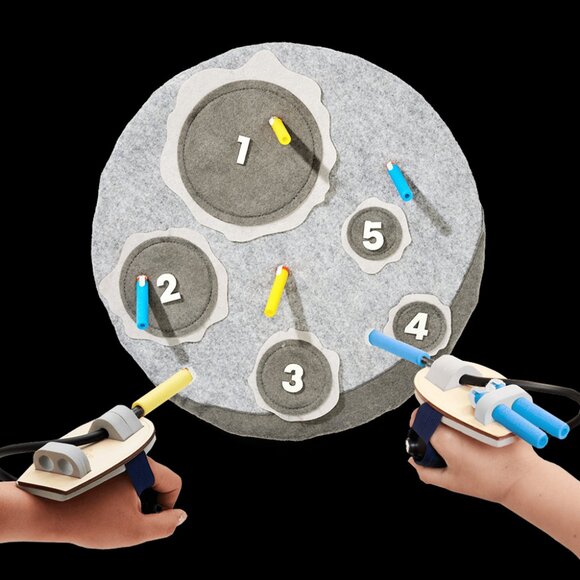 NEW KiwiCo Kiwi Co. Moon Darts Nerf Science Kit STEM DIY Craft Set Solar System - Picture 14 of 16